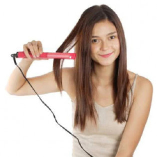 HAIR STRAIGHTENER AND CURLER MACHINE FOR WOMEN | CURL & STRAIGHT HAIR IRON