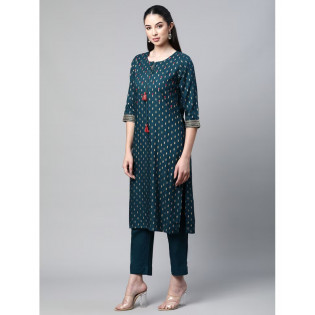 Women Kurti Bottom Set